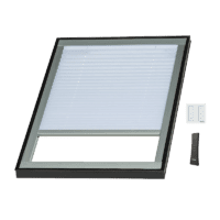 Integral Pleated Blind For Glass Roof