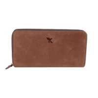 Genuine Leather Brown Women's Wallet