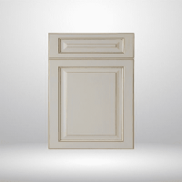 WHITE CABINET DOOR THICKNESS: 18 MM