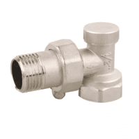 Radiator lockshield valves