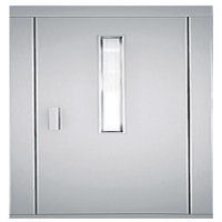 Manual Opening Elevator Door with Glazing