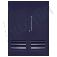 Approved Steel Frame Metal Fire Doors Single Double Louvered Steel Fire Door Manufacturer