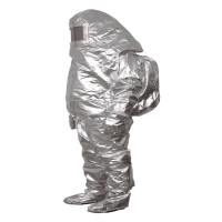 500 Degree Heat Resistant Aluminized Suit Fireproof Clothes Safety Apparel Firefighters