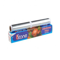 Aluminum Foil - Heavy Duty Food Grade Foil Wrap 30 cm x 10 m 8 mic (48 Pieces)