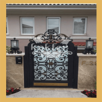 Wrought Iron Garden Gates