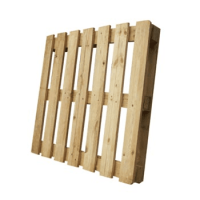 Six closed pallets