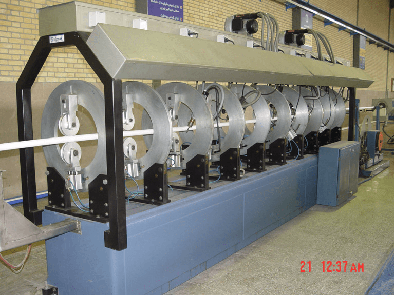 Foil coating machine