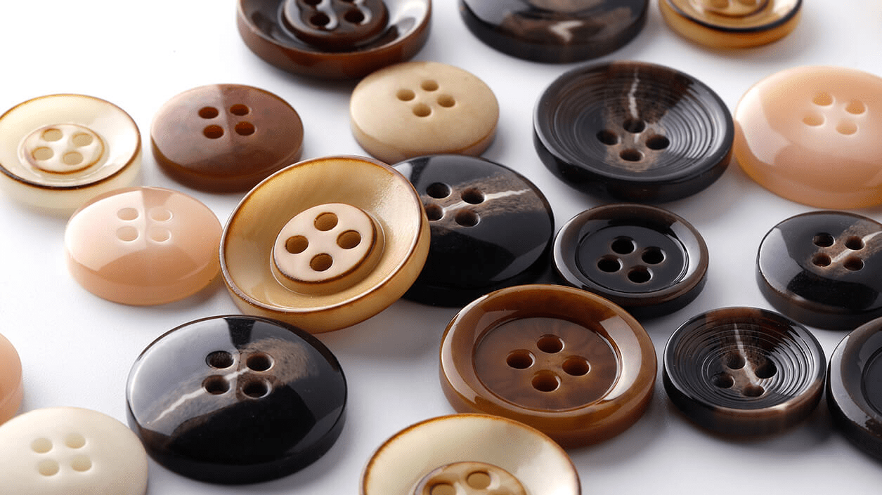 Polyester Button Production