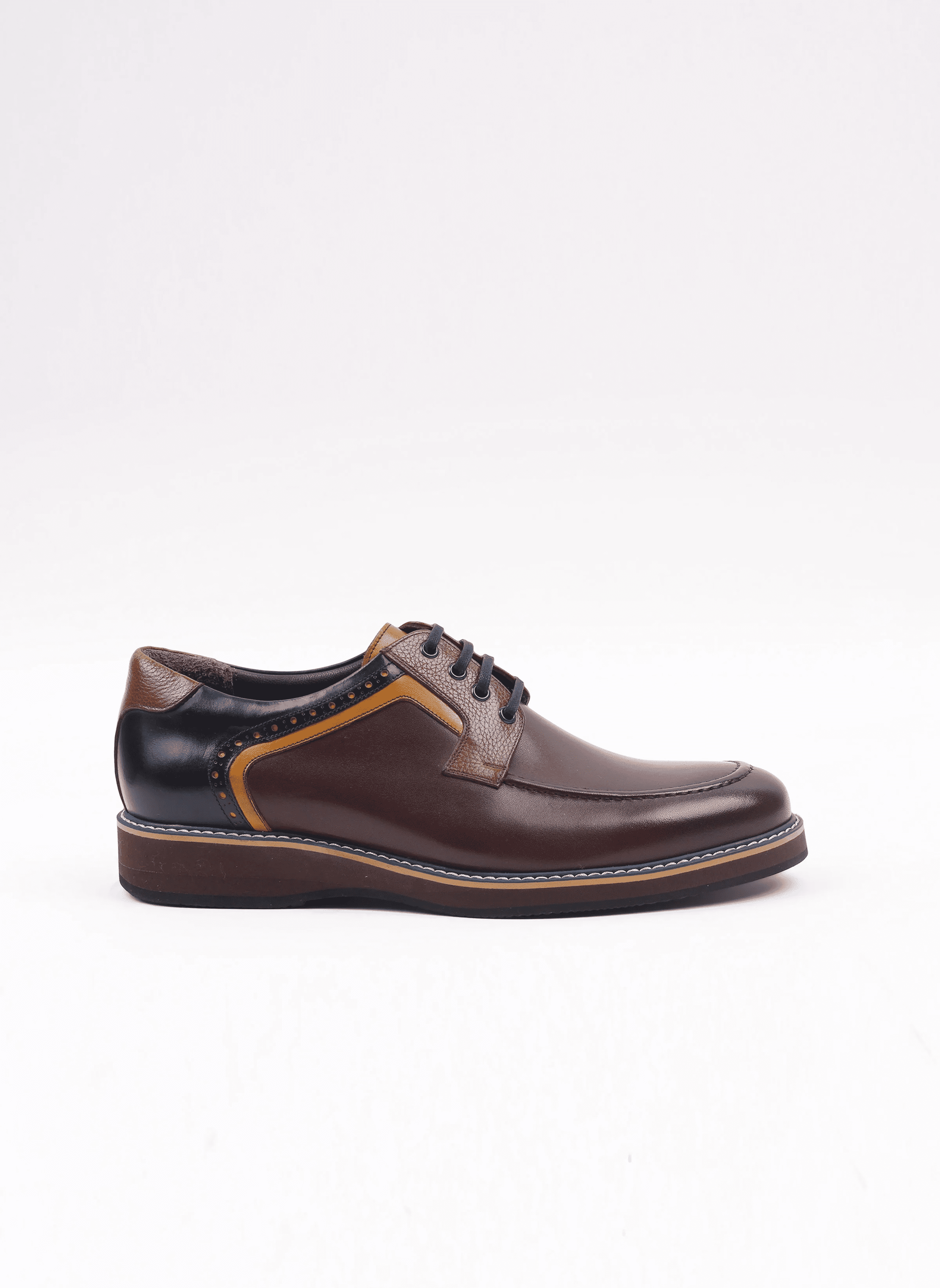 Leather-Eva-Rubber Men's Shoes