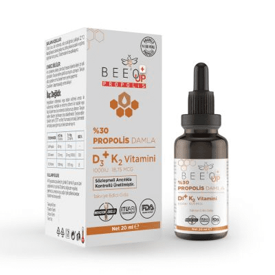 %30 Propolis D3 + K2 Vitamin Drops