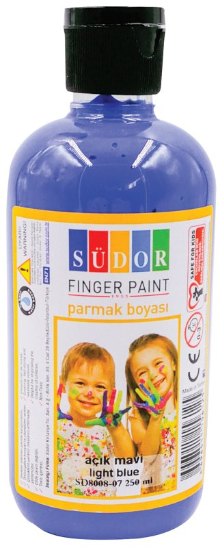 Finger Paint Light Blue