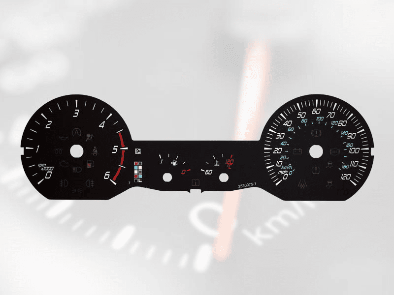 Automobile Instrument Dial