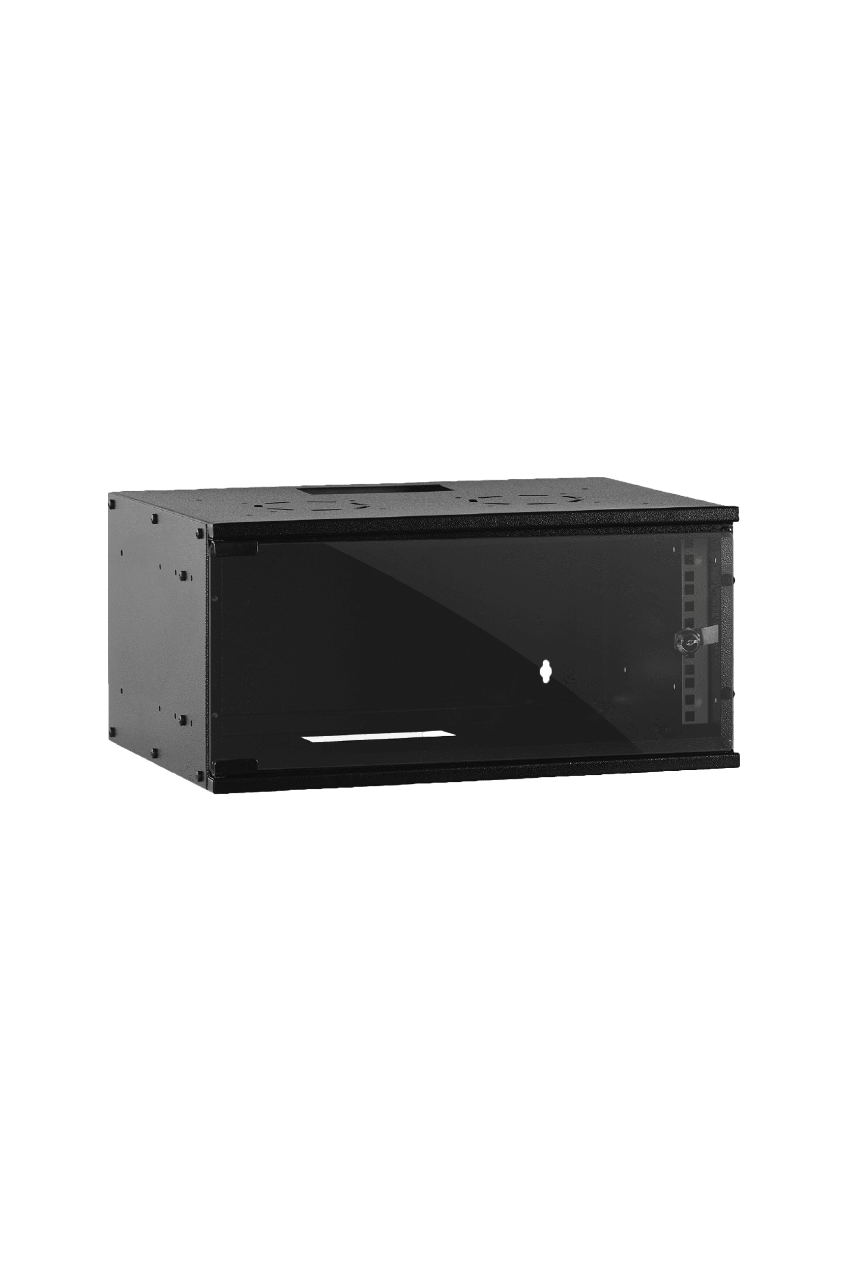 Wall Mounted SOHO Rack Cabinet - Fiber Optic Cable