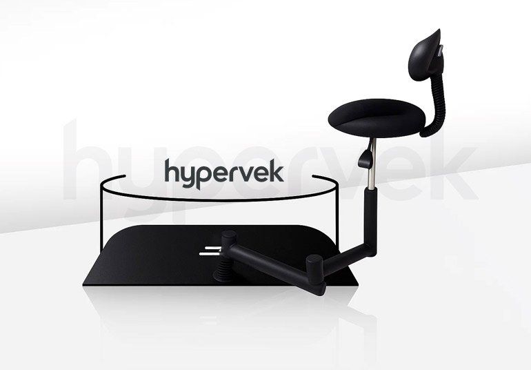 Rotating Ergonomic Assistant Stool for Barbers & Hairdressers – 360° Swivel