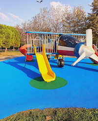 Rubber Playground Flooring-Tiles