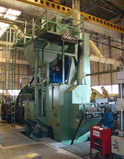 Roll Sheet Sandblasting Machine