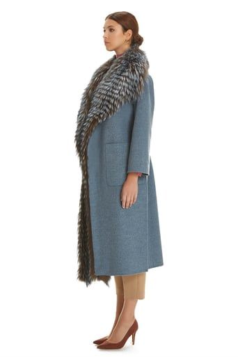 Fur Detailed Coat