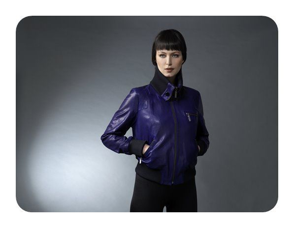 Women's Leather Coat