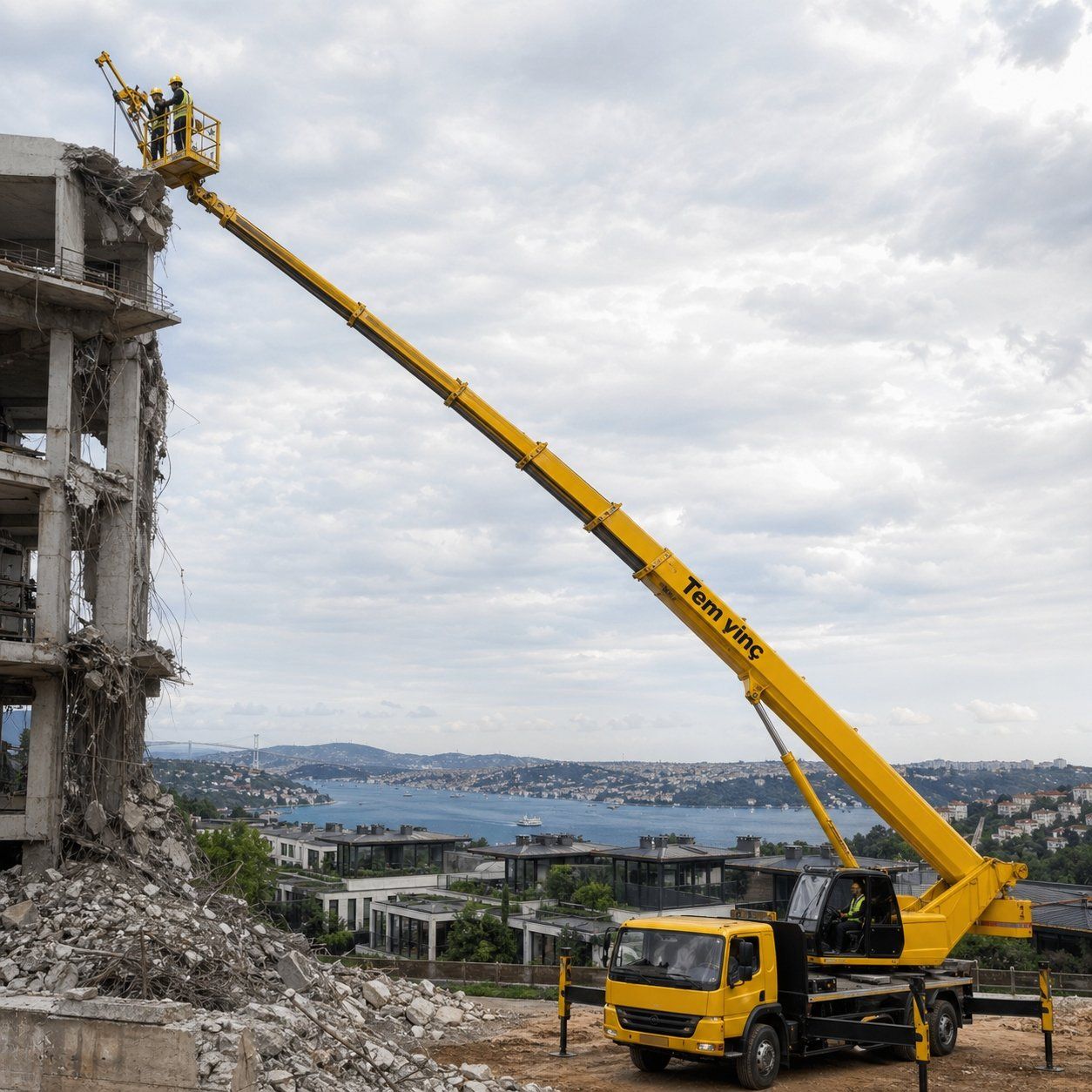 SkyTitan 75 Metre Sepetli Vinç