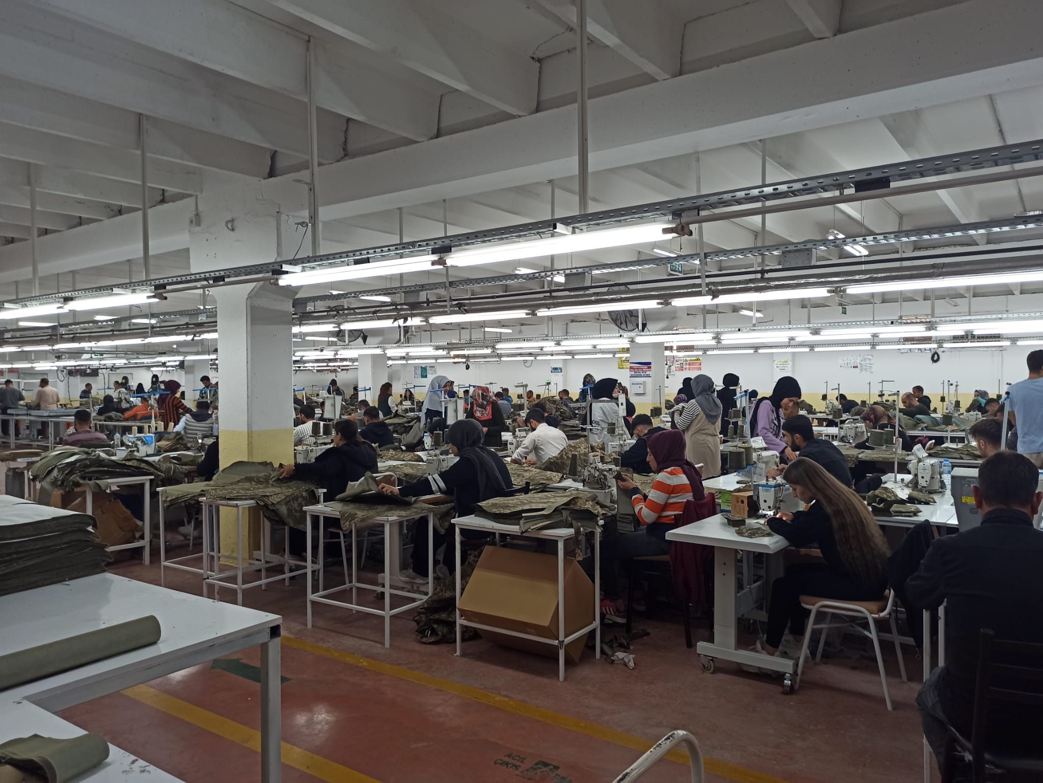 Mass Textile Clothes Production