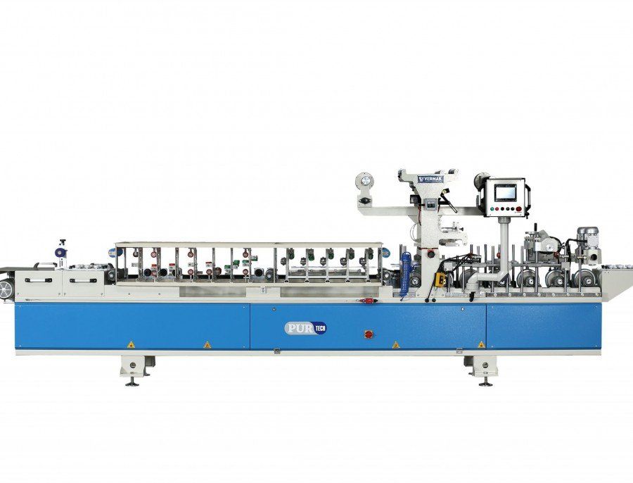 Profile Coating Machine with Glue Cartridge System