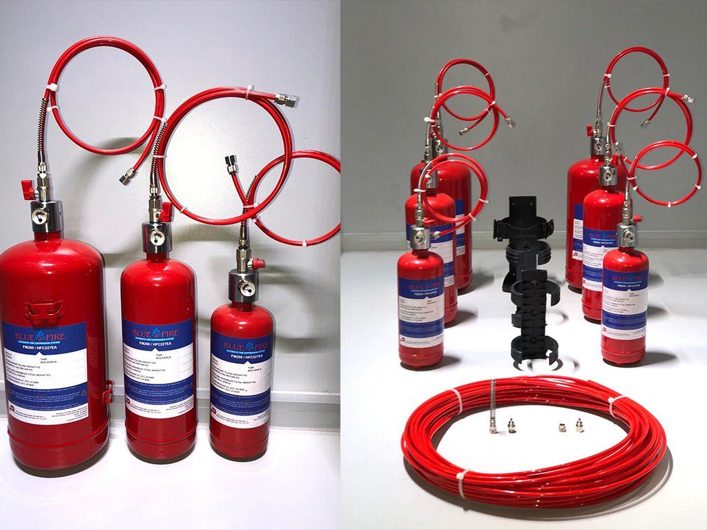 In Cabinet Fire Suppression System