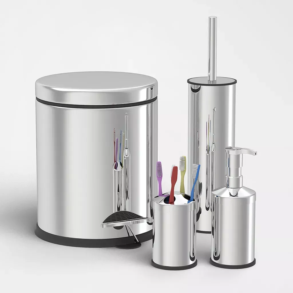 Stainless Steel Bathroom Sets