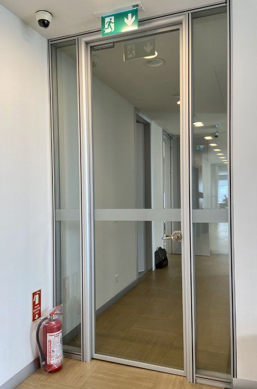 Fire Resistant Glass Partition and Door Systems